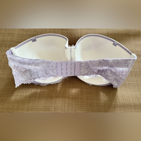 Purple strapless bra 34DD - Picture 2 of 3
